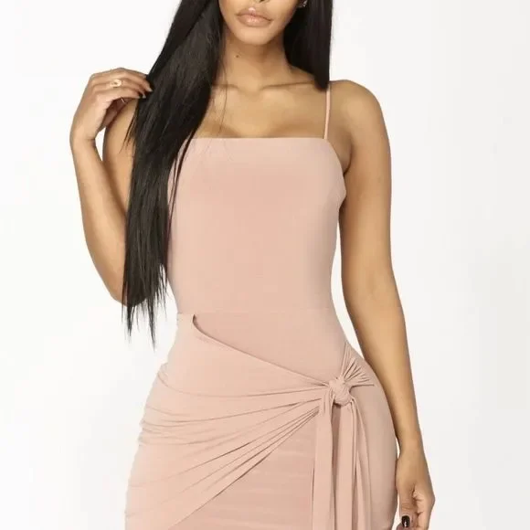 Fashion Nova Dresses Fashion Nova Knot Waiting For You Mini